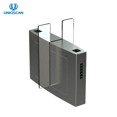 Anti-tizón con el motor automático del doble del control de acceso del indicador del LED que desliza la puerta de la barrera del torniquete